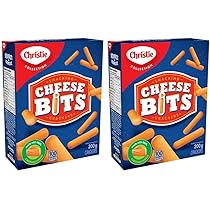 Amazon.com: Christie Cheese Nips Cheddar Baked Snack Crackers, 1